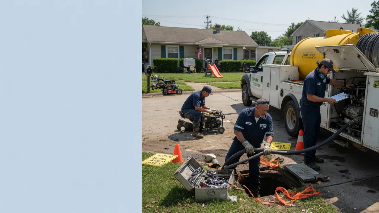 Septic Tank Pumping in Bean Station, TN near me